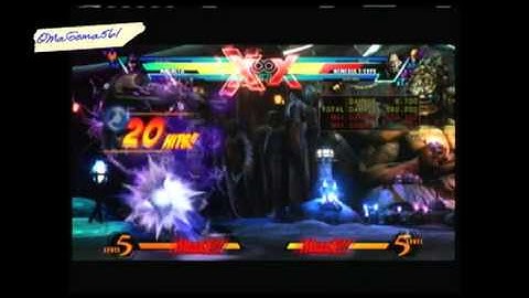 Nemesis/Magneto/Sentinel Sample Combo Vid UMVC3