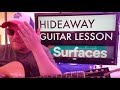 How To Play Hideaway Guitar Surfaces Easy Guitar Tutorial Beginner Lesson Easy Chords mp3