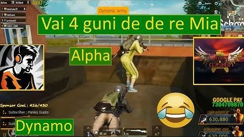 Dynamo Gaming And Alpha Clasher Playing with Randons | Acting Like Noobs | Dynamo Funny Talk |