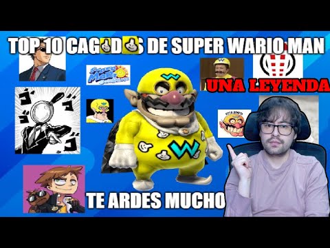 🔥 TOP 10 BIZARRADAS de SUPER WARIO MAN (ESTÁ BONITO) | Reacción a Negrogaymer