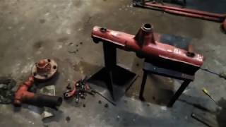 Repair of the front axle of the tractor T 25 [part 1]