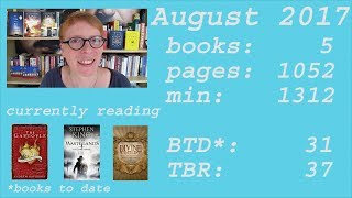Wrap up August 2017