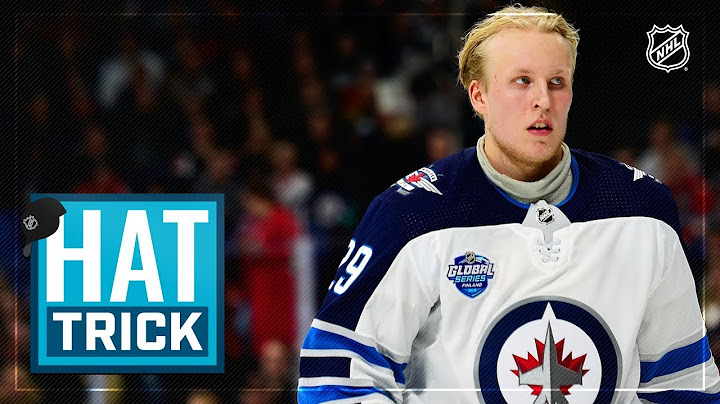 Laine collects hat trick in Global Series homecoming