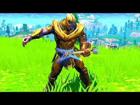 Fortnite: Watch Thanos Dance and Emote