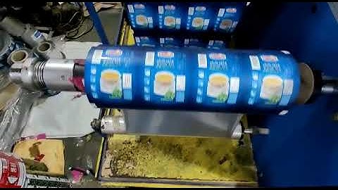 Winder Rewinder Machine With TIJ Printer