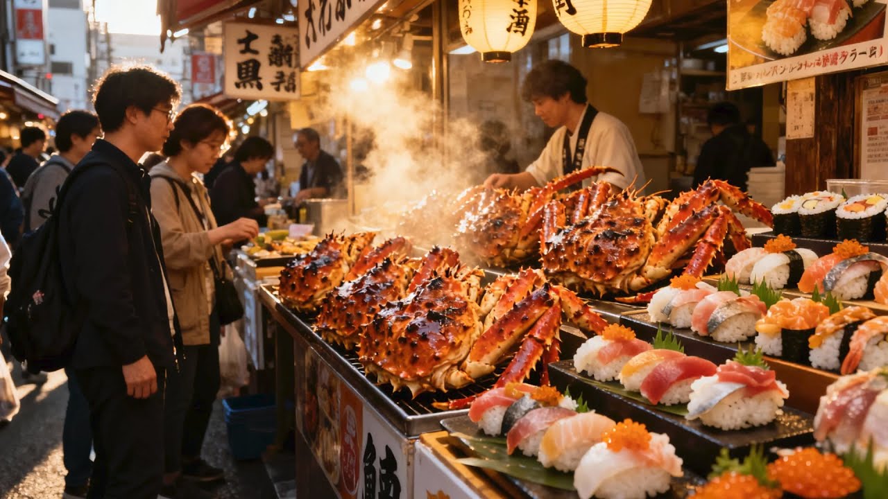 Exploring Tokyo's Tsukiji Outer Market: Seafood and Street Food Delights