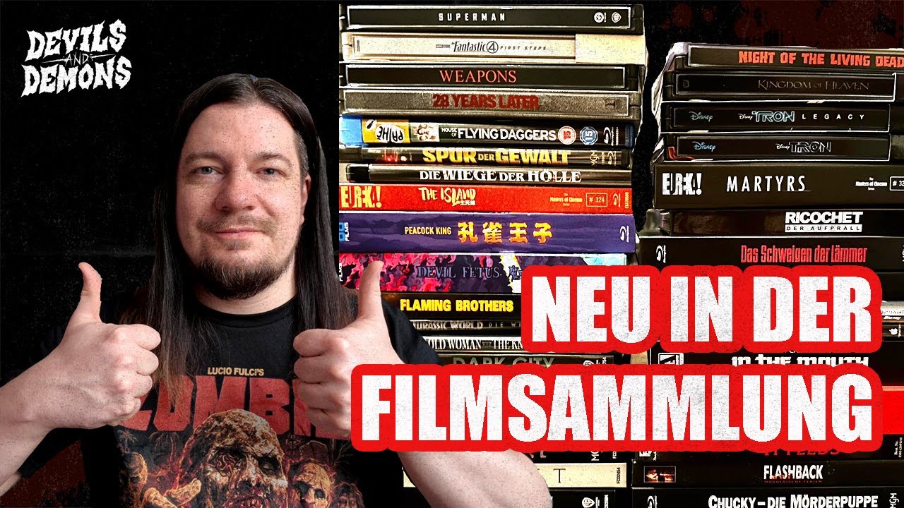 Oktober Neu in der Filmsammlung! Blu-Ray, Steelbook, Mediabook Haul