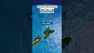 Add this to your New Zealand Itinerary! 1 week road trip Auckland return 🚘 #newzealand #nztravel
