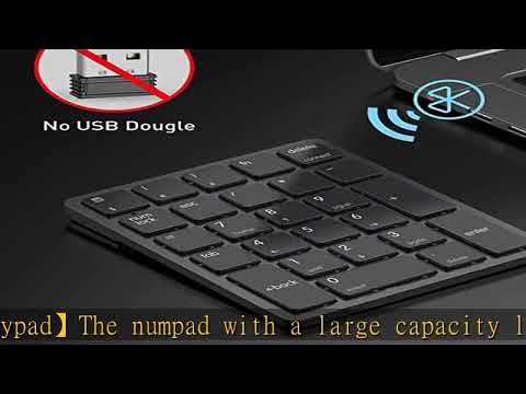 Havit Wireless Number Pad For Laptop, Rechargeable 26 And 34-Key