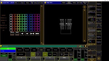 Grand MA2 color grid plugin
