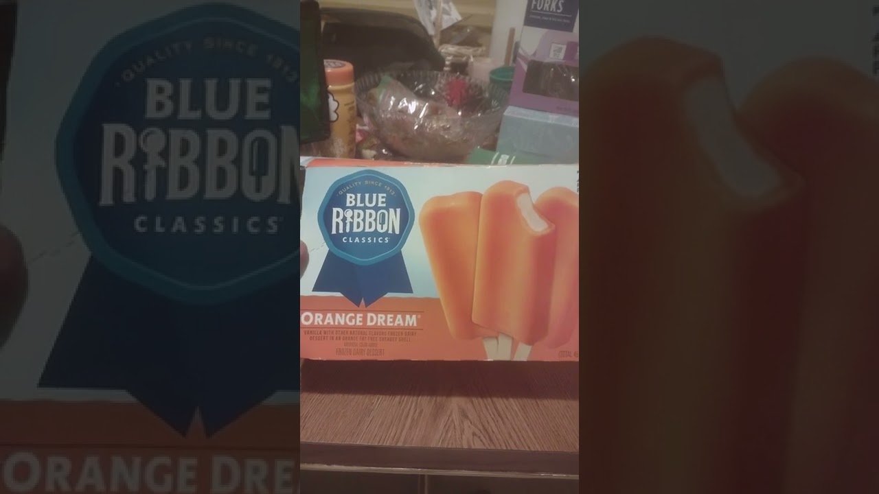 BLUE RIBBON CLASSIC ORANGE DREAM BAR REVIEW