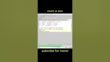 MySQL COUNT & SUM with GROUP BY #mysql #groupby #shortsfeed