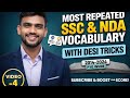 SSC & NDA English Vocabulary: Most Repeated Words with Desi Tricks | Video - 4 | @CuteEnglish07
