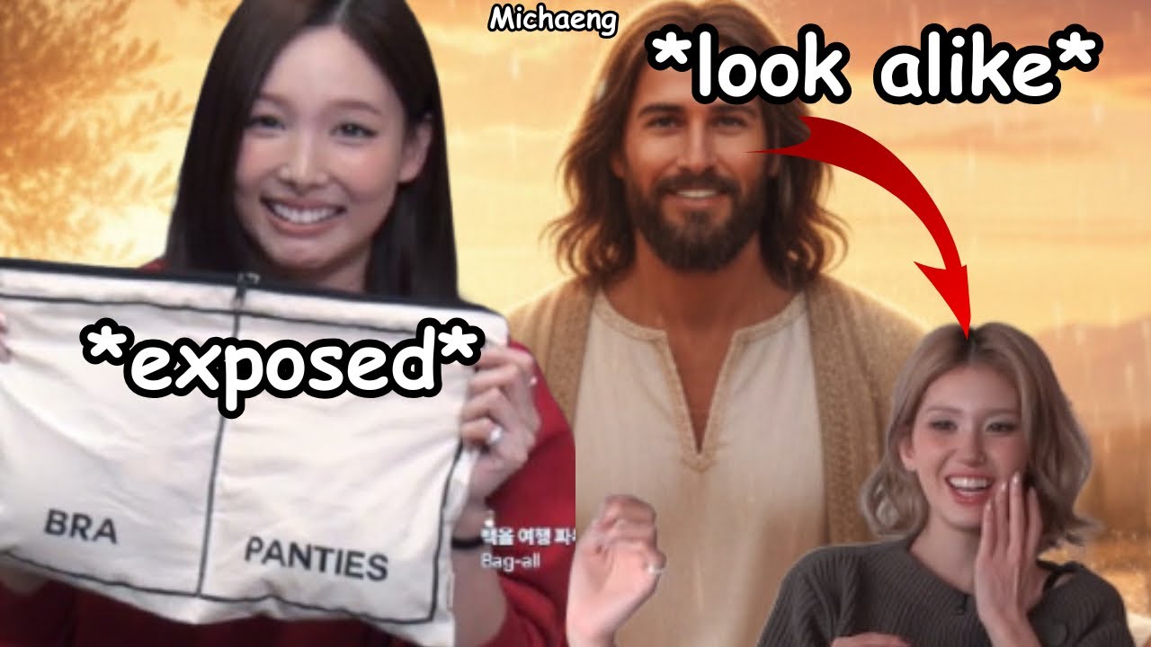 twice nayeon exposing her underwear pouch ft. Dahyun calling Somi Jesus lookalike 