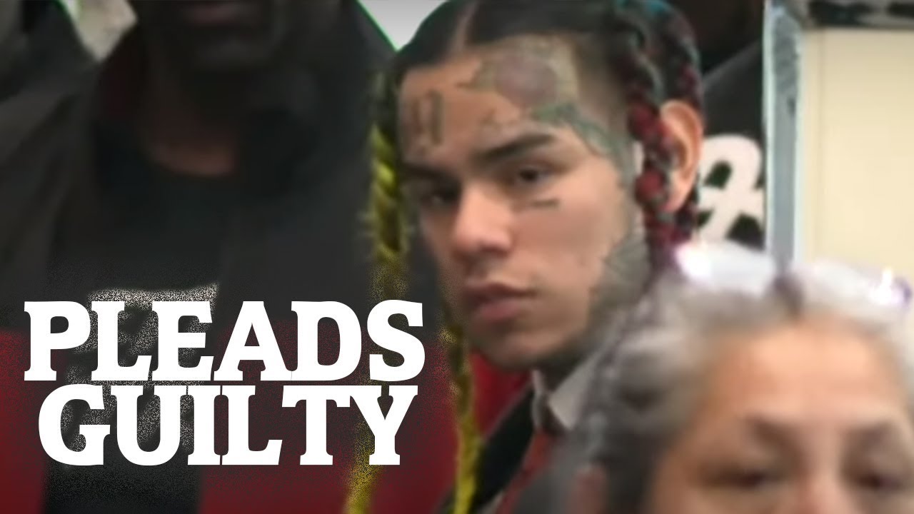 Rapper Tekashi 6ix9ine pleads guilty to nine crimes and says he joined gang