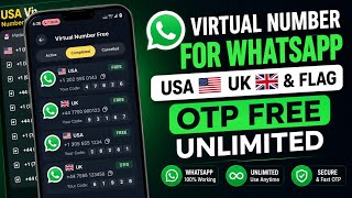 Free Virtual WhatsApp Number | How to Create a Fake WhatsApp Account in 2026 | How to Create a Vi... screenshot 2