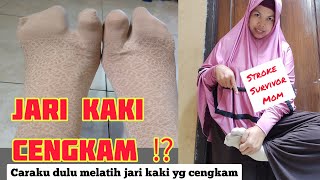 Download Lagu cara melatih jari kaki yang cengkam akibat stroke || ini yg dulu sering kulakukan‼️ MP3