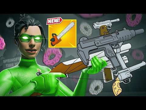 The FIRST Fortnite Simpsons Update is INSANE!