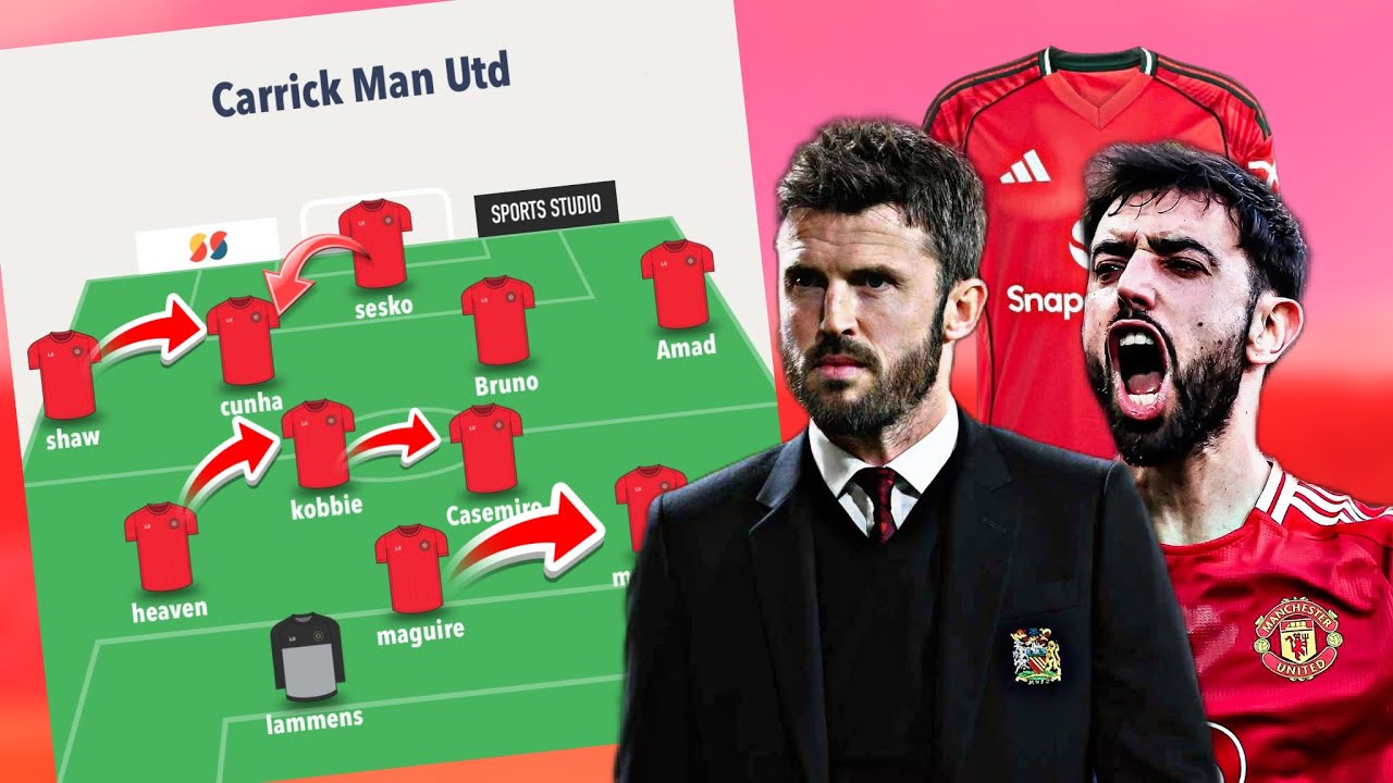 How Michael Carrick Will Set Up Manchester United In FC 26 🔥 