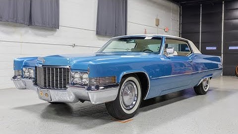 2025 AACA Grand National Winning 1970 Cadillac Coupe DeVille 🍒