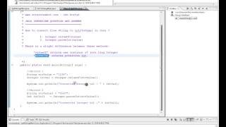 How to convert from String to Integer in Java