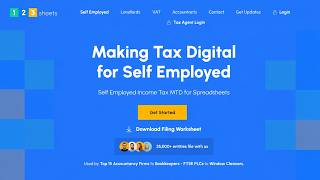 Self Employed Income Tax MTD Bridging Software (Filing Template)