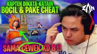 Kapten Dikatain Bocil & Cheater, Sama Cewek KD 8 !!  | HD Ultra PUBGM Indonesia