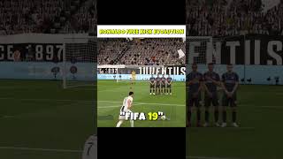 Ronaldo Free Kick Evolution | FIFA 08 - FC 26