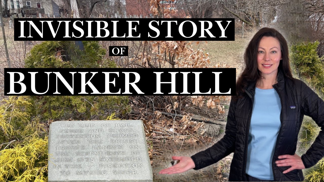 The HIDDEN BUNKER HILL Memorial Stone 💥 American Revolution