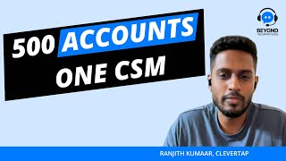 He Manages 500 Accounts with AI (Scaled Customer Success Playbook)