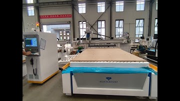 ELE2137 ATC CNC Nesting Machine with Syntec 63WA controller test video for Nigeria client
