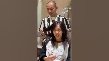 Thử thách: Để thợ tuỳ ý cắt tóc và cái kết .. 😂 Hậu Hoàng #shorts