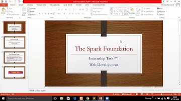 Internship Task#1 at The Spark Foundation