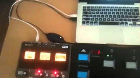 Zoom G3 MIDI controller