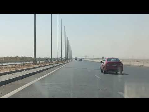 شبكة طرق مصر القوية الدائري الأوسطي من ٦ اكتوبر حتي التجمع الخامس في اقل من ساعة إلا ربع