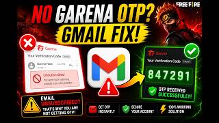 Free Fire OTP Not Received? Fix Garena Email Unsubscribe Problem!