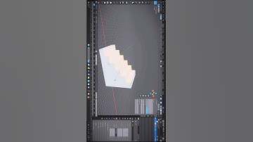 How to Make Perfect Stairs in blender #stair design