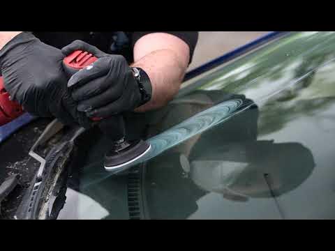 DIY Car Windshield Polishing Kit: Removing Wiper Blade Damage with an  Electric Drill 