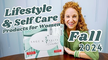 Self Care  Subscription Box  | Sage and Salts Curated Fall 2024