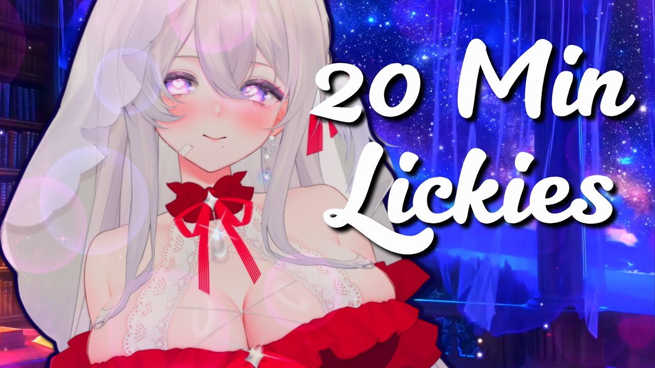 【ASMR / 耳舐め】20-Min Ear Lickies Session | Fast + Slow Ear Licks  ⊱ ۫ ּ ✧