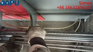 GT6-14 Rebar Wire Straightening and Cutting Machine #wiremeshweldingmachine