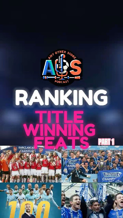 Which Premier League title win stands above the rest? Delulu is delusional for reals this time.