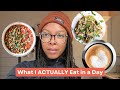 What i eat in a day  realistic vegan   healthy