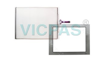 Omron NS15 NS15-TX01S-V2 series touch screen panel repair with overlay, membrane keypad and display