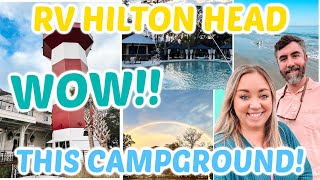 THIS IS A MUST SEE RV RESORT | EXPLORE AND RV HILTON HEAD WITH US | LARGE CAMPSITES & AMAZING POOL by Chasing Sunsets 19,955 views 1 year ago 20 minutes