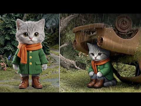 A Cozy Animation in the Rainy Forest | Relaxing Rain Sounds