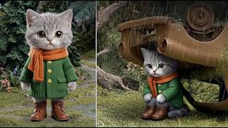 A Cozy Animation in the Rainy Forest | Relaxing Rain Sounds