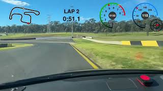 GR Yaris SMSP(Easter creek) 1:46.4 GP Circuit NSW Supersprint Round 4 screenshot 4