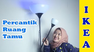 Lampu Sudut Ruangan Ikea Holmo Floor Lamp (Indonesia). 