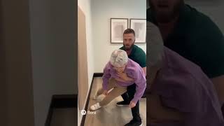 Granny’s Chiropractic Adjustment Went Way Too Far 😂💥